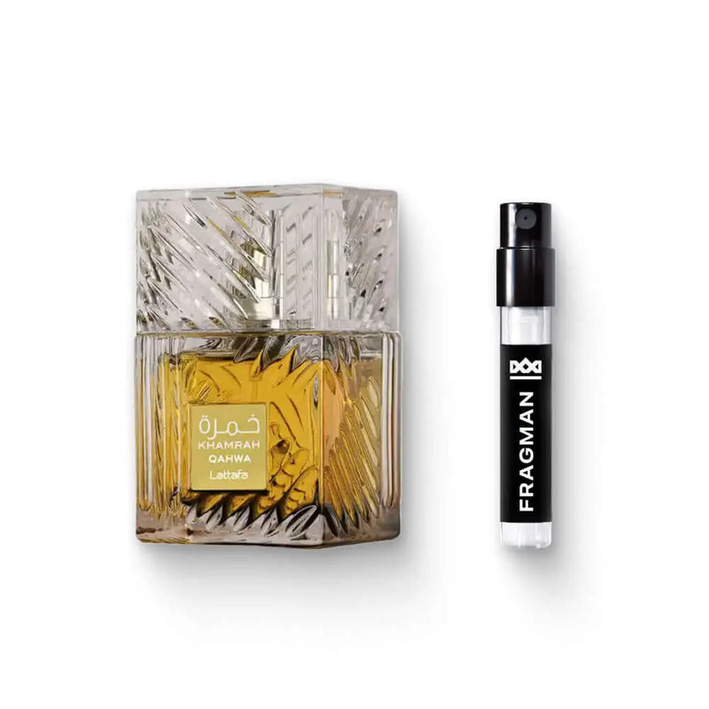 Khamrah Qahwa Eau De Parfum by Lattafa - Fragman 1mL Sample Spray