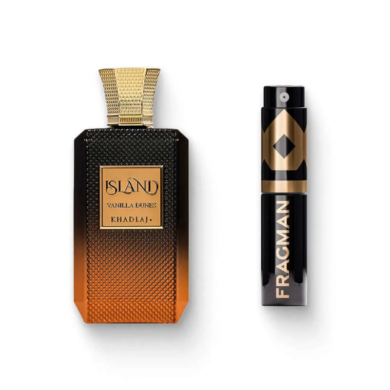 Khadlaj Island Vanilla Dunes Extrait - Fragman 5mL Travel Size Spray