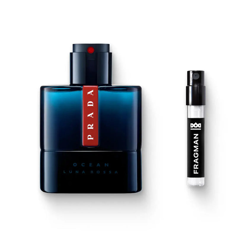 Luna Rossa Ocean Eau De Toilette by Prada - Fragman 1mL Sample Spray