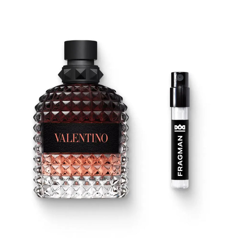 Uomo Born in Roma Coral Fantasy Eau De Toilette by Valentino - Fragman 1mL Sample Spray