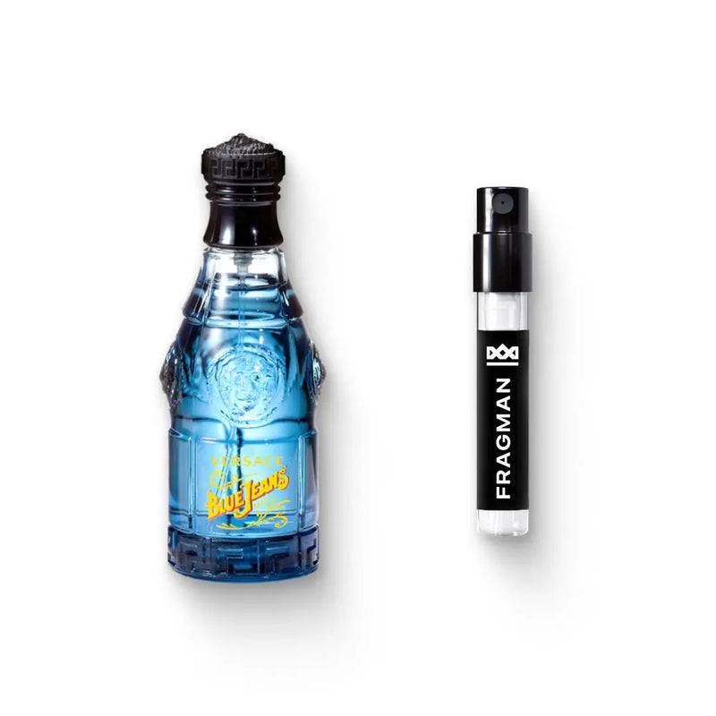 Blue Jeans Eau De Toilette by Versace - Fragman 1mL Sample Spray