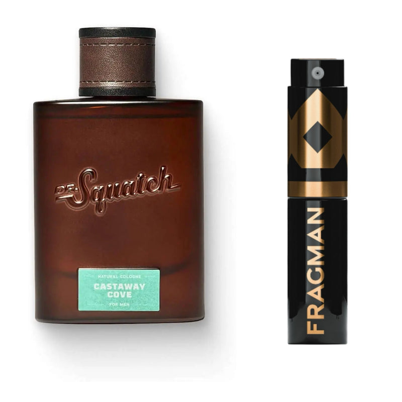 Castaway Cove Cologne by Dr. Squatch 5mL Travel Spray Decant