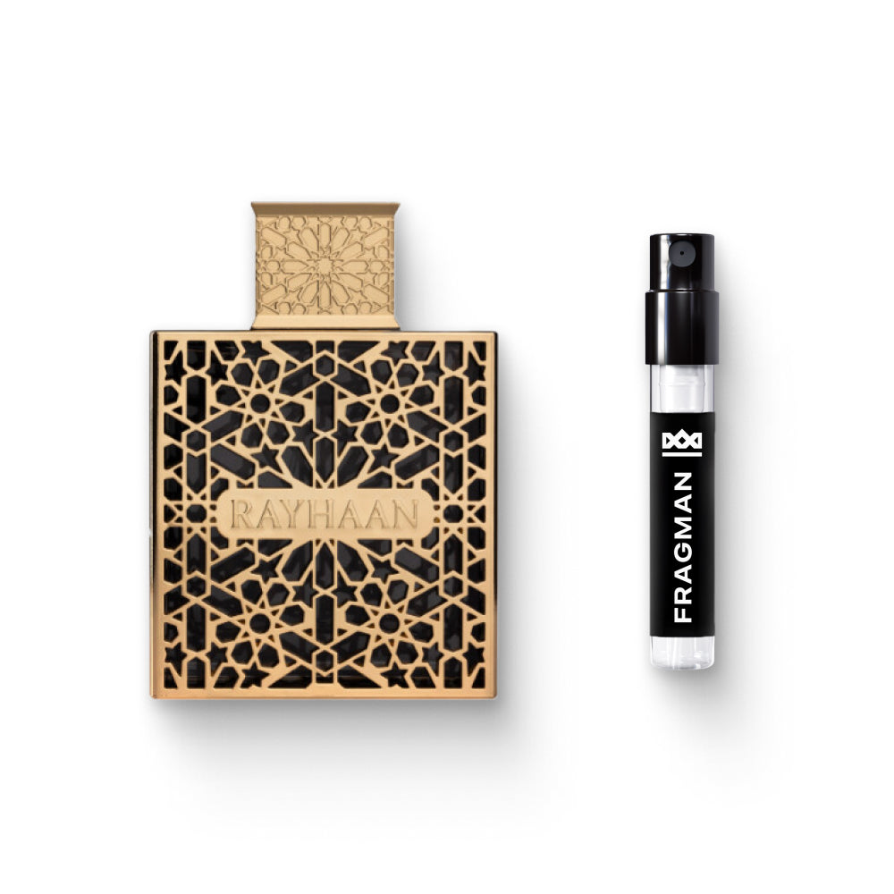 Rayhaan Elixir Sample | Available at Fragman