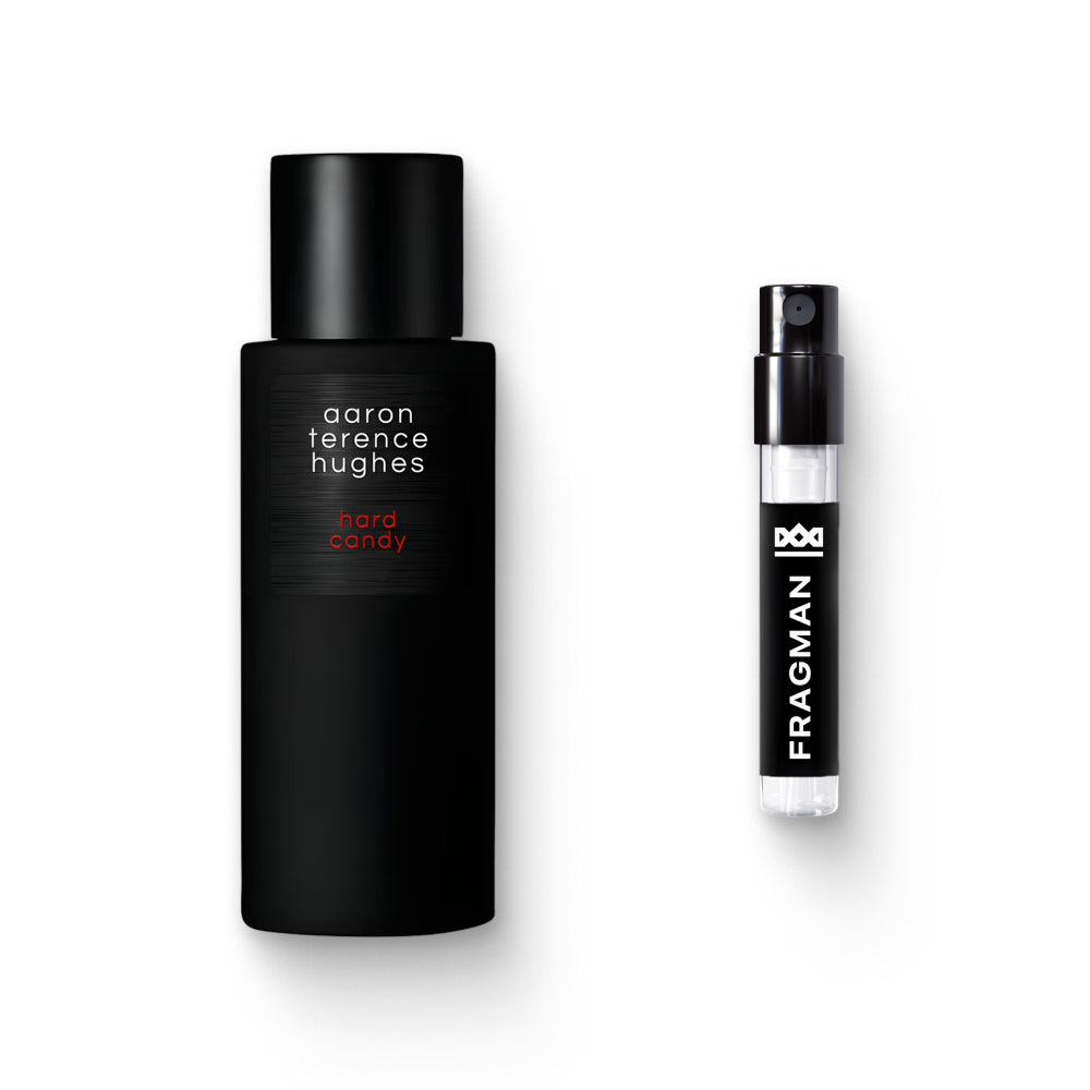 Aaron Terence Hughes Hard Candy EDP Sample | Available at Fragman