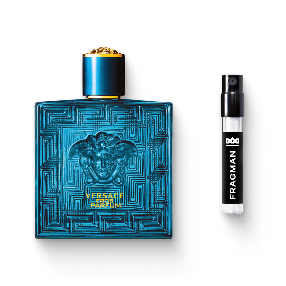 Versace Eros Parfum Sample | Available at Fragman
