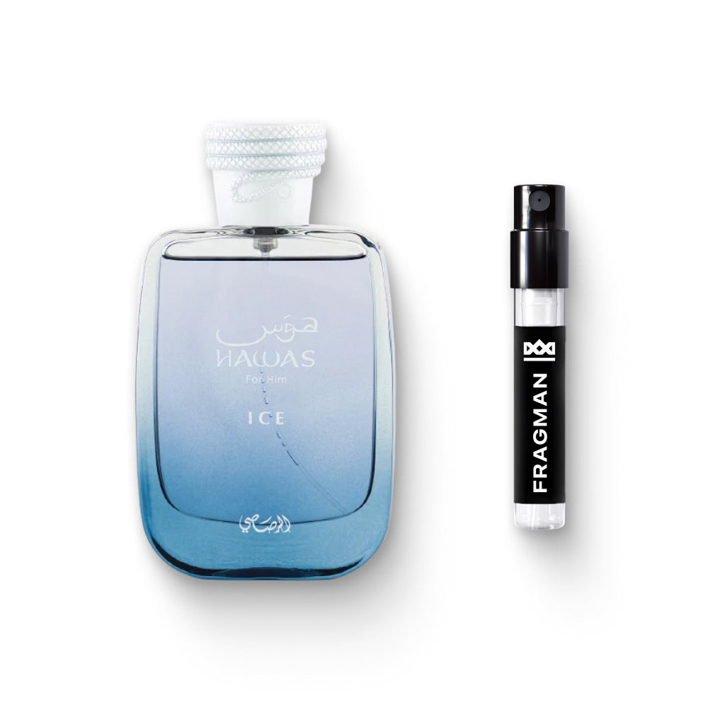 Rasasi Hawas Ice Sample | Available at Fragman