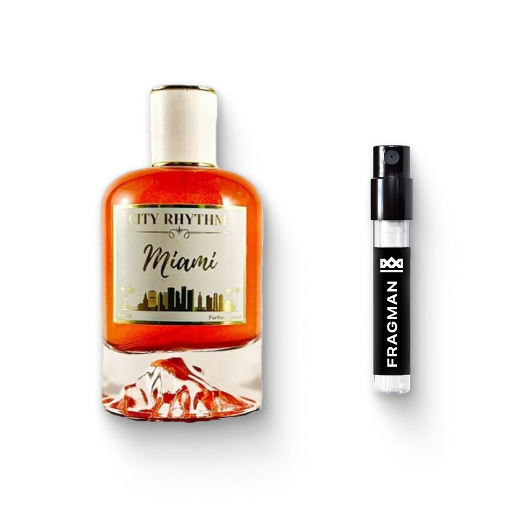 City Rhythm Miami Extrait Sample | Available at Fragman
