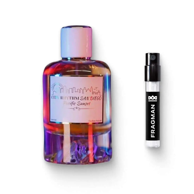 San Diego Pacific Sunset Extrait by City Rhythm - Fragman 1mL Sample Spray