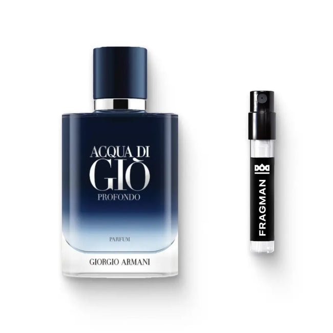 Acqua di Giò Profondo Parfum by Giorgio Armani - Fragman 1mL Sample Spray Sample | Available at Fragman