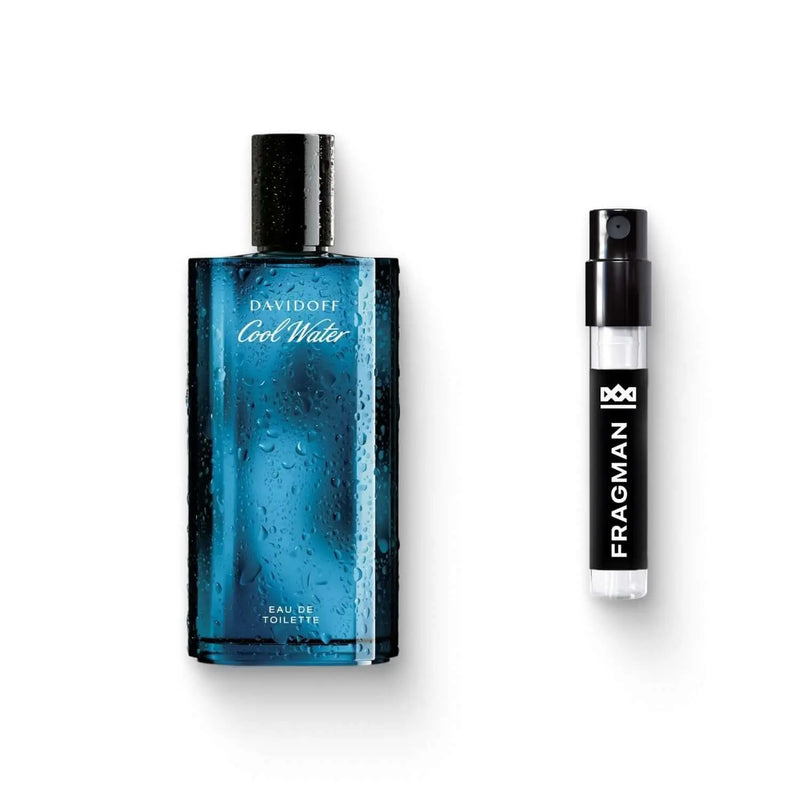 Cool Water Eau De Toilette by Davidoff - Fragman 1mL Sample Spray