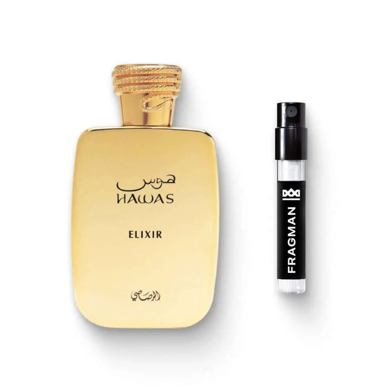 Hawas Elixir Eau De Parfum by Rasasi - Fragman 1mL Sample Spray
