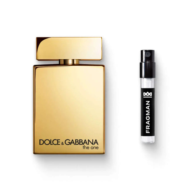 The One Gold Eau De Parfum Intense by Dolce & Gabbana - Fragman 1mL Sample Spray Sample | Available at Fragman