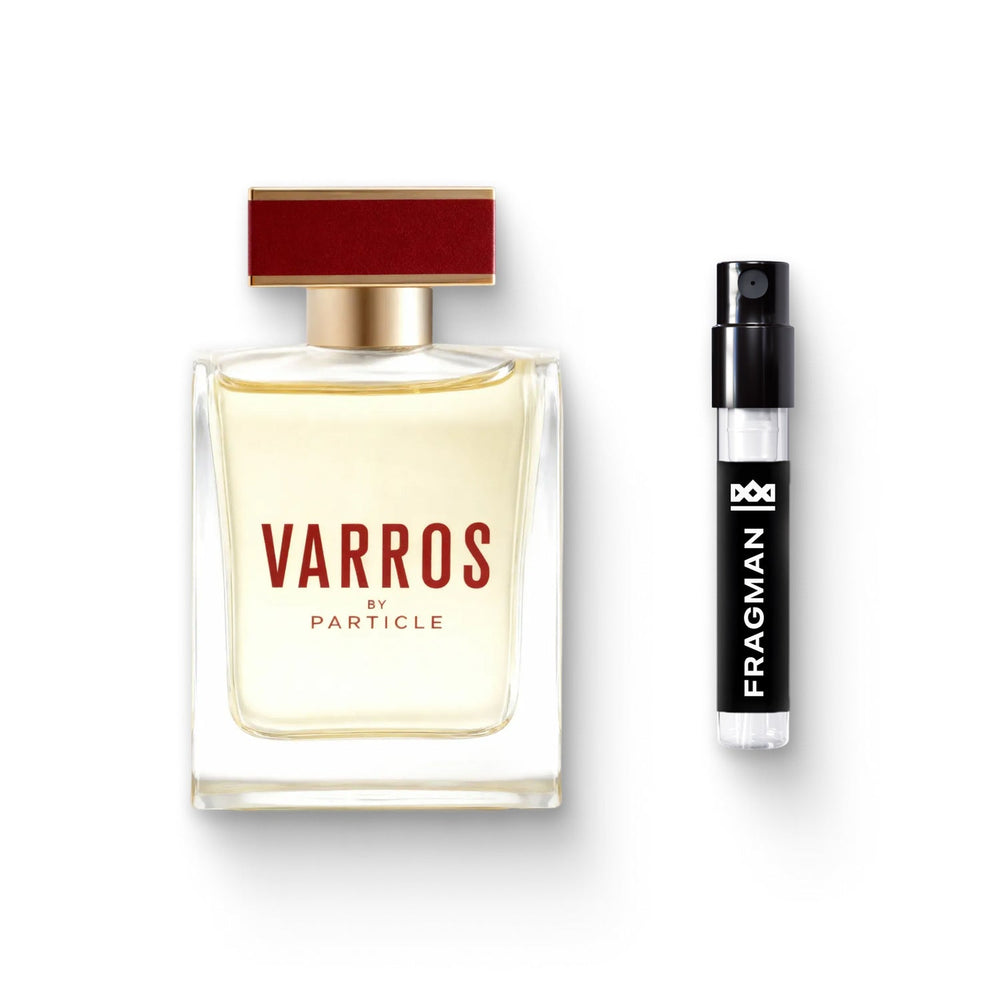 Varros Eau de Parfum by Particle 1ml Sample Spray - Fragman Sample | Available at Fragman