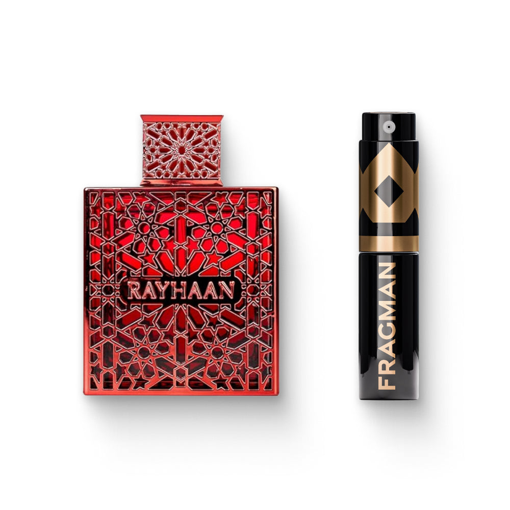 Rayhaan Crimson Sample | Available at Fragman