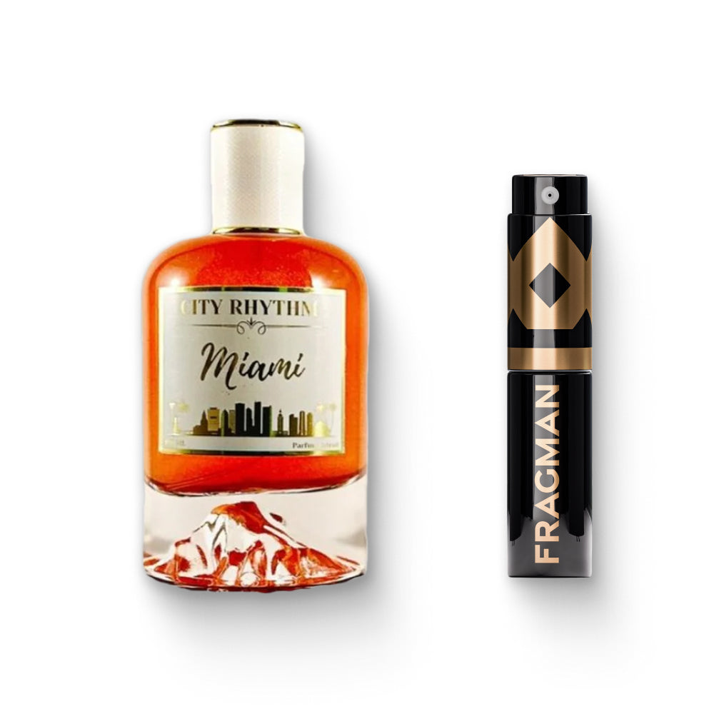 City Rhythm Miami Extrait Sample | Available at Fragman