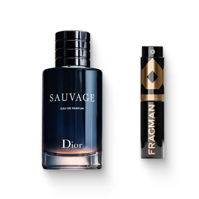 Sauvage Eau De Parfum by Christian Dior - Fragman 5mL Travel Size Spray Sample | Available at Fragman