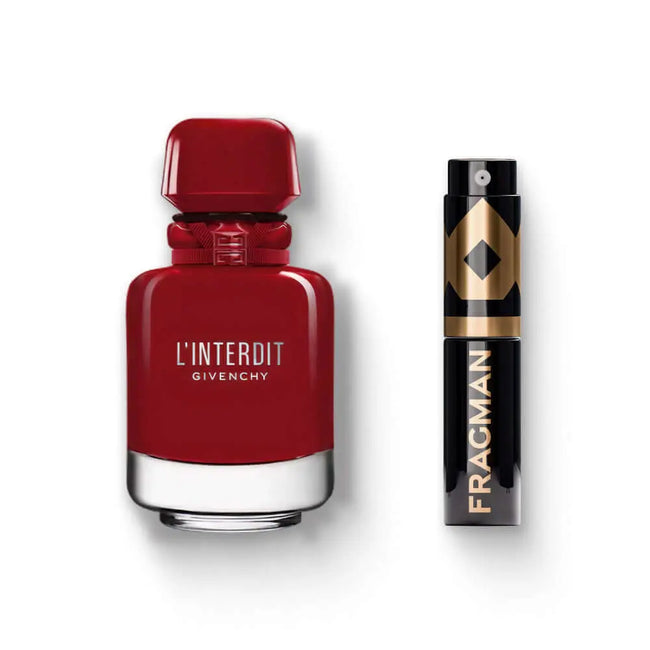 L'Interdit Rouge Ultime Eau de Parfum by Givenchy - Fragman 5mL Travel Size Spray Sample | Available at Fragman