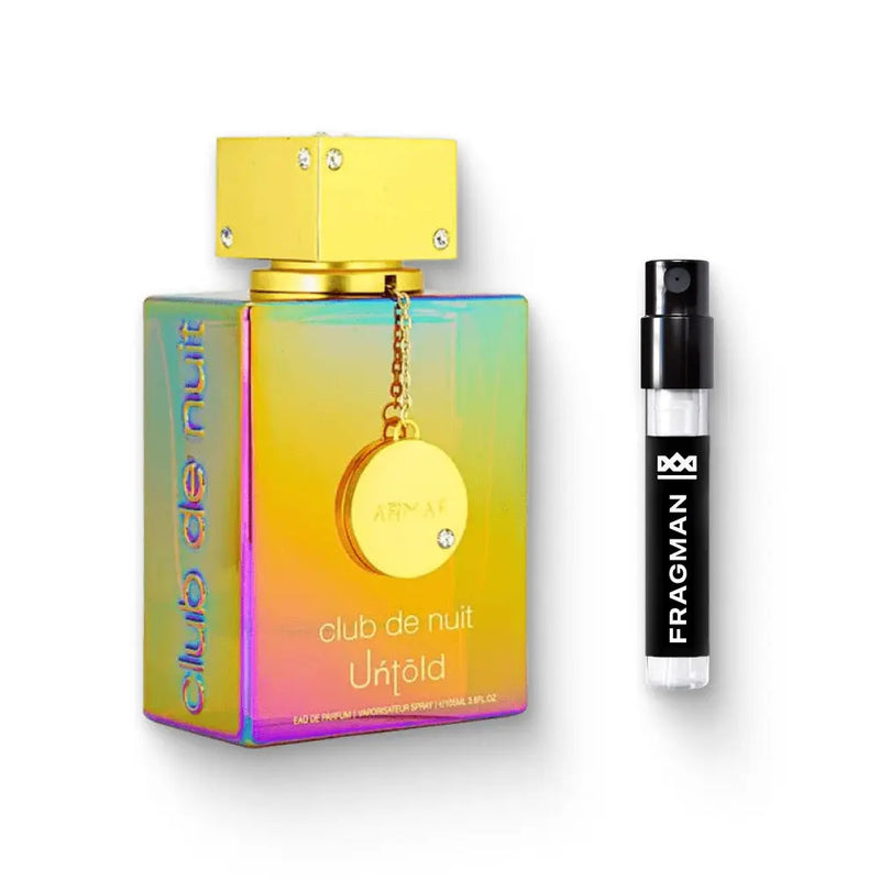 Club De Nuit Untold Eau De Parfum by Armaf - Fragman 1mL Sample Spray