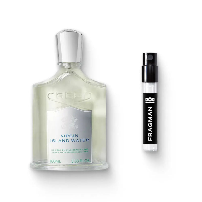 Virgin Island Water Eau De Parfum by Creed - Fragman 1mL Sample Spray