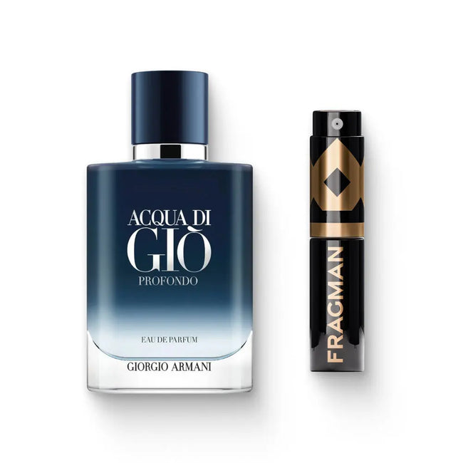 Acqua Di Gio Profondo Eau De Parfum by Giorgio Armani - Fragman 5mL Travel Size Spray Sample | Available at Fragman