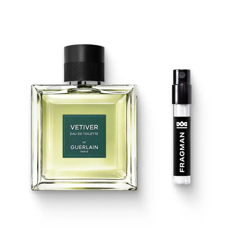 Vetiver Eau De Toilette by Guerlain - Fragman 1mL Sample Spray