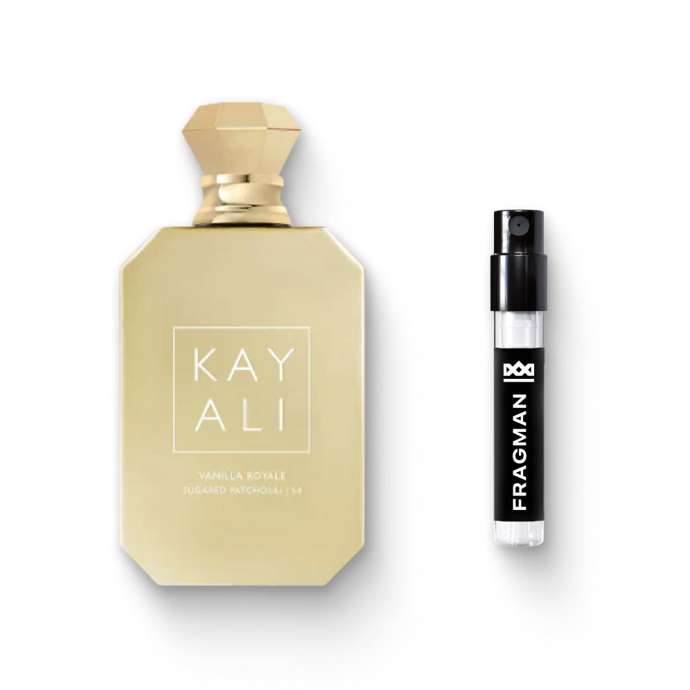 Kayali Vanilla Royale Sugared Patchouli | 68 EDP Sample | Available at Fragman