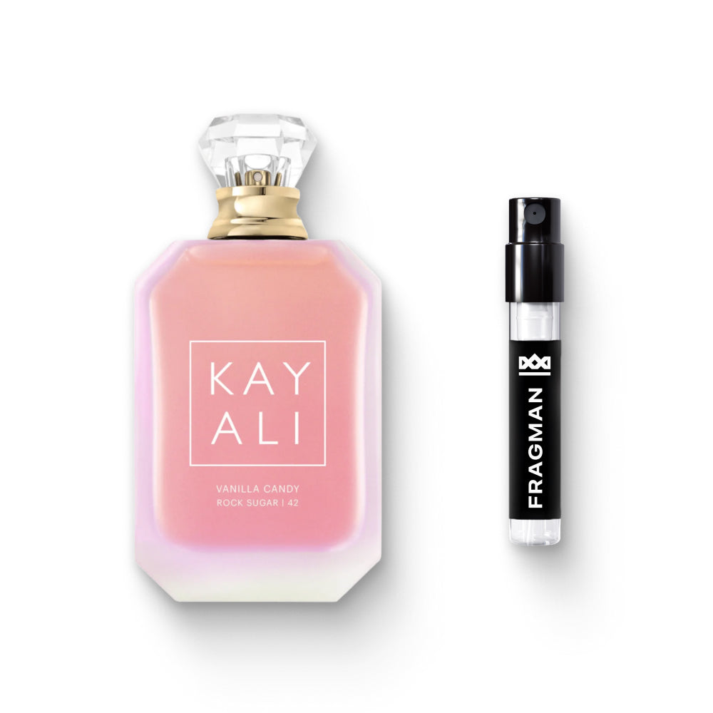 Kayali Vanilla Candy Rock Sugar | 42 EDP Sample | Available at Fragman