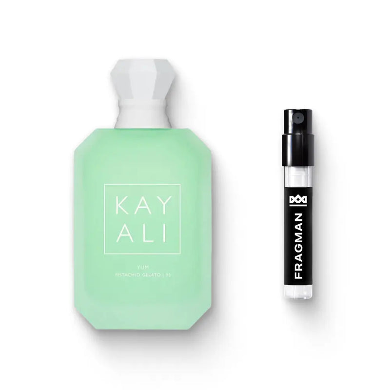 Kayali Yum Pistachio Gelato 33 Eau De Parfum by Kayali - Fragman 1mL Sample Spray