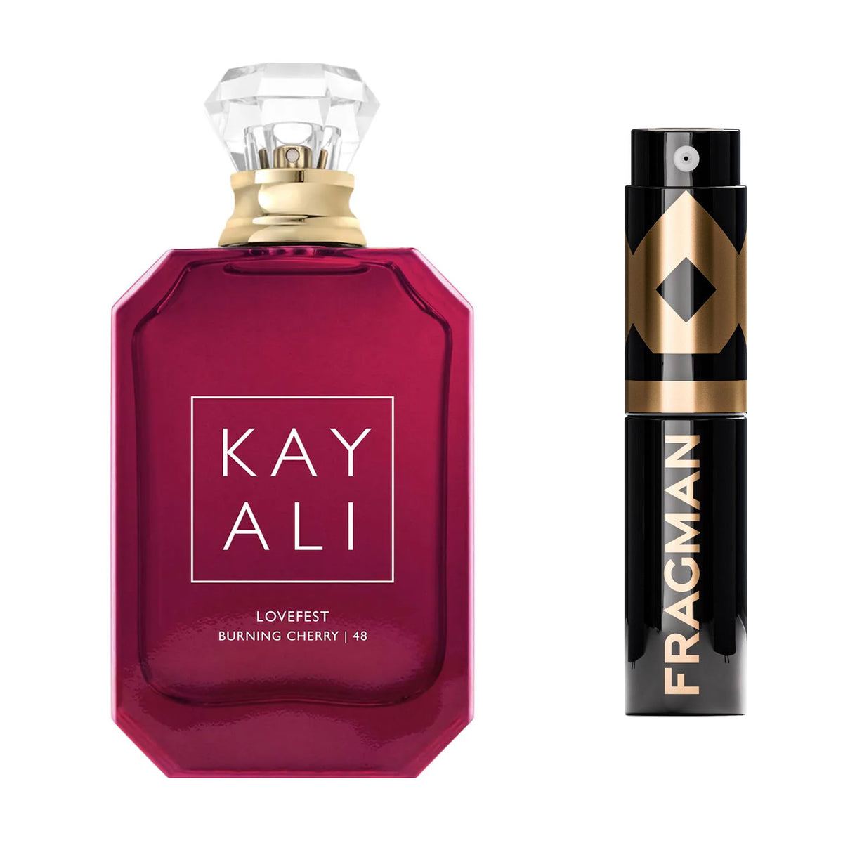 Lovefest Burning Cherry 48 Eau De Parfum by Kayali Sample — Fragman
