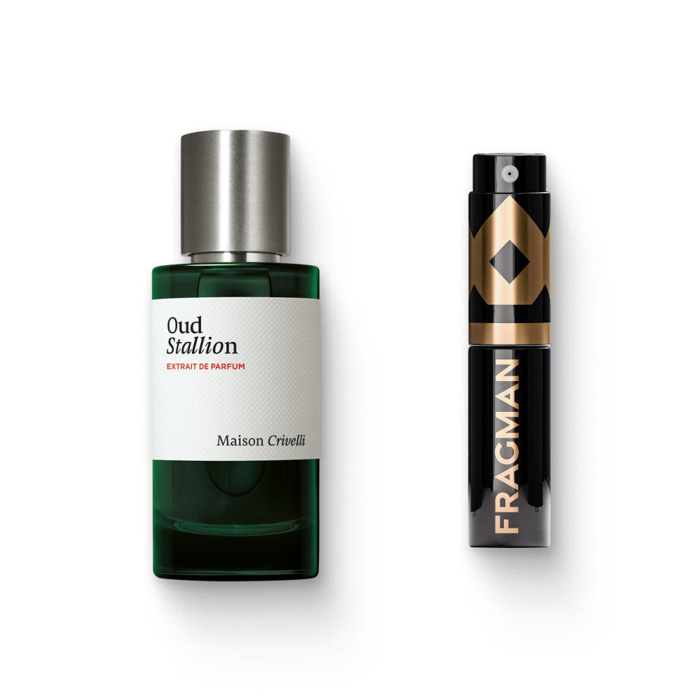 Maison Crivelli Oud Stallion Extrait Sample | Available at Fragman