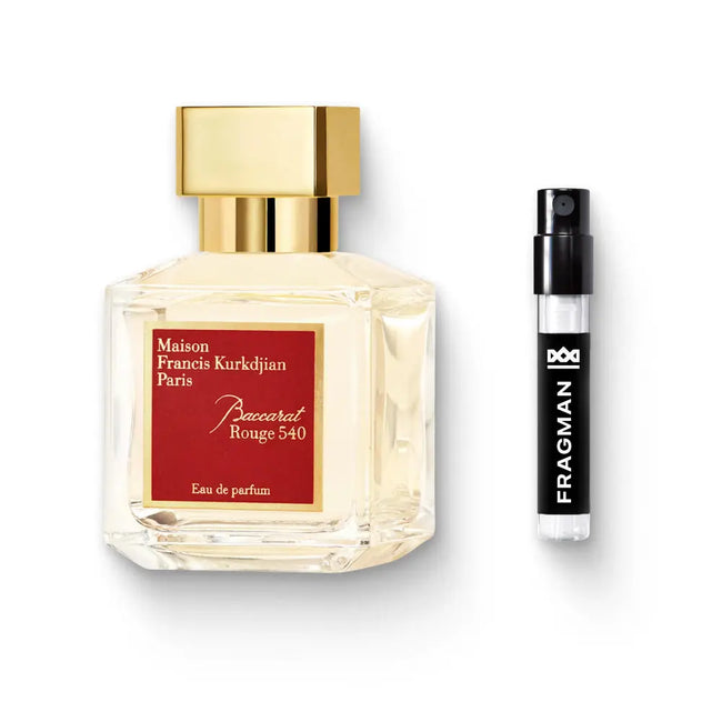 Baccarat Rouge 540 Eau De Parfum by Maison Francis Kurkdjian - Fragman 1mL Sample Spray Sample | Available at Fragman