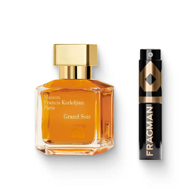 Grand Soir Eau De Parfum by Maison Francis Kurkdjian - Fragman 5mL Travel Size Spray Sample | Available at Fragman