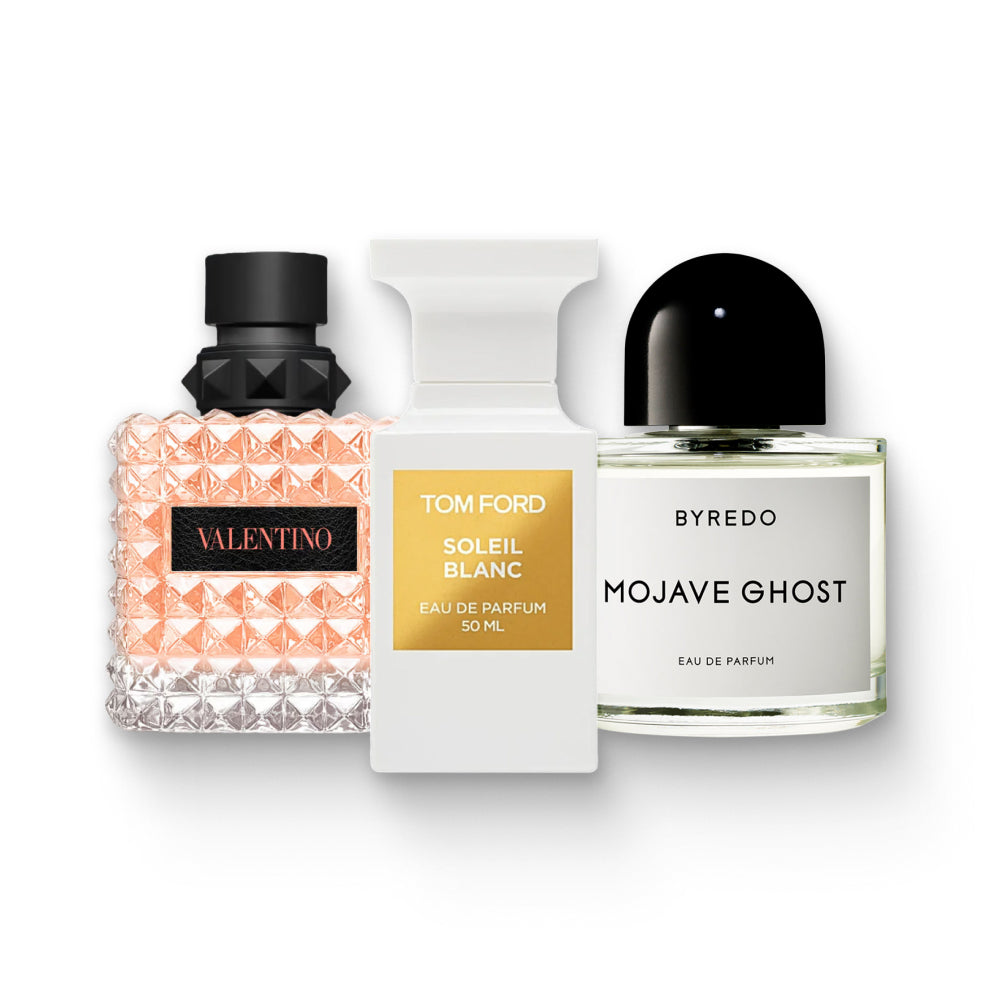 Summer Perfumes Discovery Set - Fragman Sample | Available at Fragman