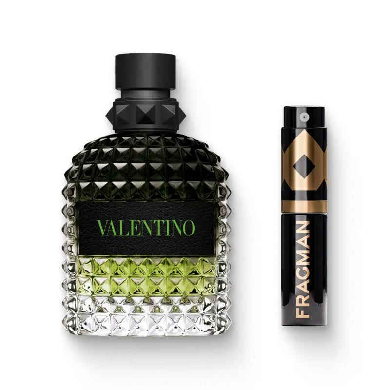 Uomo Born in Roma Green Stravaganza Eau De Parfum by Valentino - Fragman 5mL Travel Size Spray