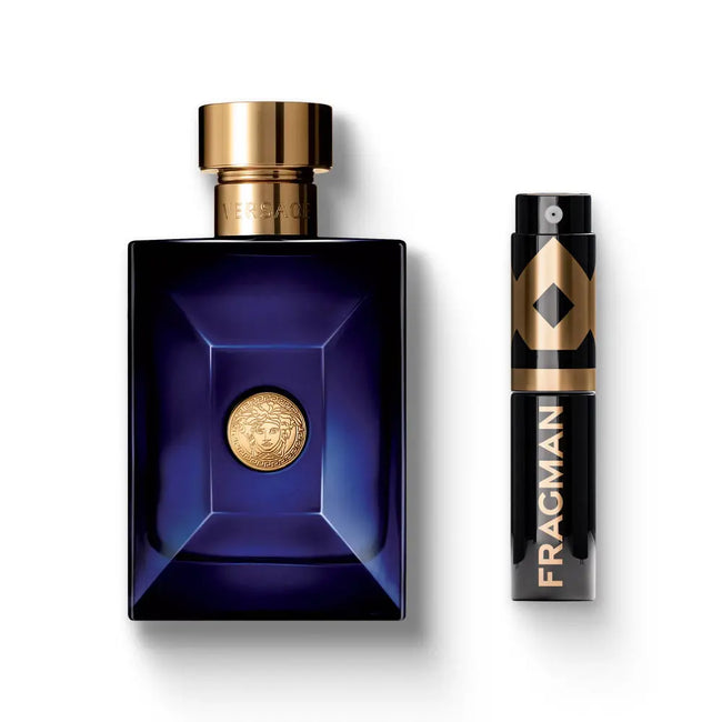 Dylan Blue Eau De Toilette by Versace - Fragman 5mL Travel Size Spray Sample | Available at Fragman