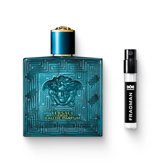 Eros Eau De Parfum by Versace - Fragman 1mL Sample Spray Sample | Available at Fragman