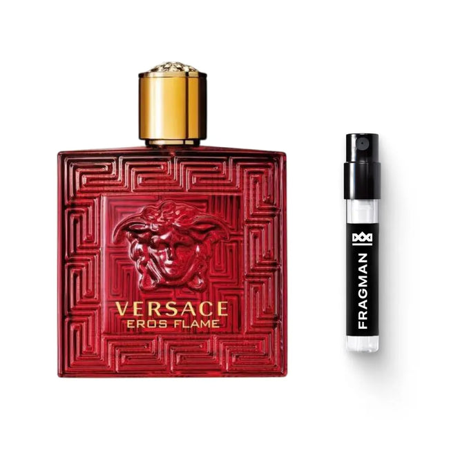 Eros Flame Eau De Parfum by Versace - Fragman 1mL Sample Spray Sample | Available at Fragman