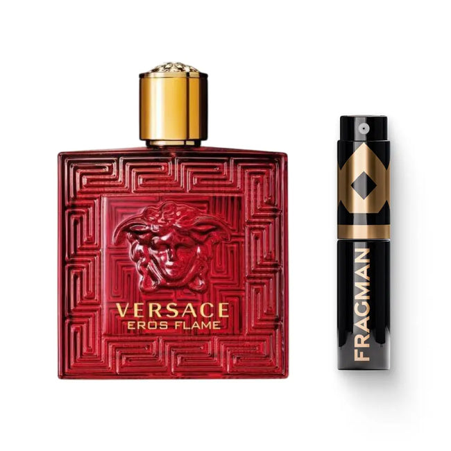 Eros Flame Eau De Parfum by Versace - Fragman 5mL Travel Size Spray Sample | Available at Fragman