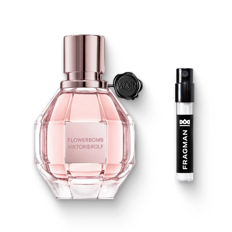 Flowerbomb Eau De Parfum by Viktor & Rolf - Fragman 1mL Sample Spray