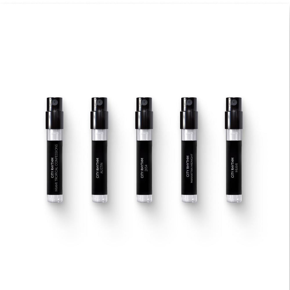 CIty Rhythm Best Sellers Discovery Set Sample | Available at Fragman